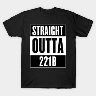 Sherlock Holmes Straight Outta 221B T-Shirt